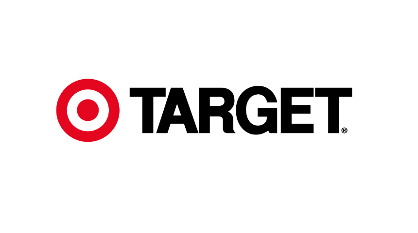 Target logo featuring red bullseye and bold, modern black TARGET text.